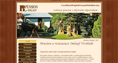 Desktop Screenshot of pension-imlauf.cz