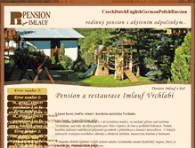Tablet Screenshot of pension-imlauf.cz